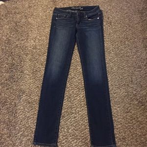 American Eagle Skinny size 2 long jeans